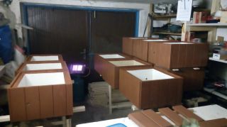 (02) Únor - Výroba nástavků pro 1. stanoviště