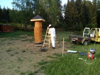 (10) Kveten - Montáž klátu