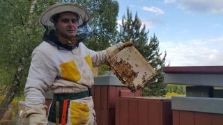 (12) Květen - první medobraní na prvním stanovišti